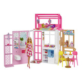 Play Set Barbie Casa Glam Con Muñeca Mattel