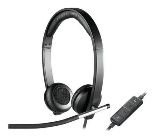 Headset Fone Logitech H650e Stereo Usb 981-000518