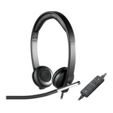 Headset Fone Logitech H650e Stereo Usb 981-000518