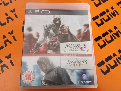 Assassins Creed 1 Y 2 Ps3 Físico Envíos Dom Play