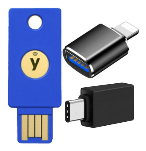 Yubico Security Key Nfc Lightning Usb C Bank Of America Fido