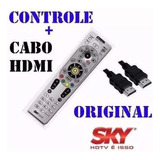 Controle Remoto Sky H67 Hdtv + Hdmi Original + Pilhas