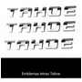 Emblemas De Letras Tahoe Para Camionetas Chevrolet Tahoe.  Chevrolet Tahoe