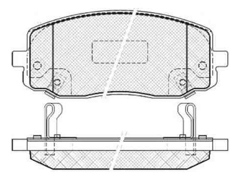 Pastillas Freno Para Hyundai I10 1.1 Crdi 07/ Delantera Hi-q Foto 4