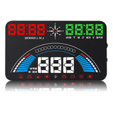 S7 Hud Cabeza Arriba Pantalla Obd2 Gps Temperatura