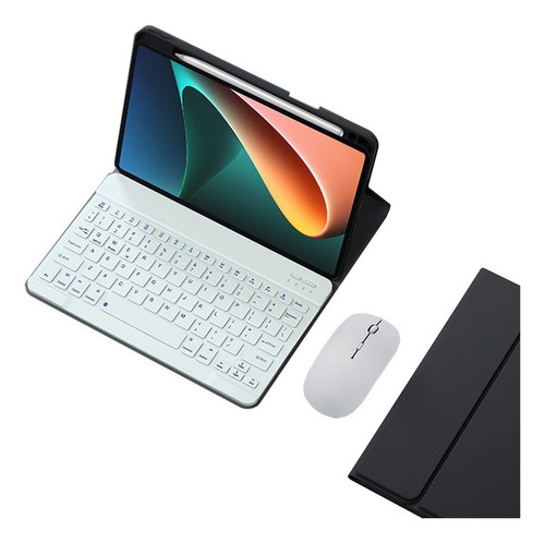 Funda Con Teclado+ratón For Xiaomi Mi Pad 5 Pro 11 Pulgadas