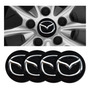 Cubierta Emblema Central Volante Mazda 3 Cx3 Cx5 Cx9