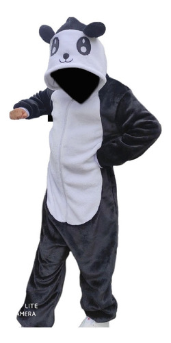 Pijamas Térmicas Oso Panda  Enterizas Niños