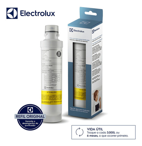 Refil De Filtro Para Purificador De Água Electrolux Electrolux Branco