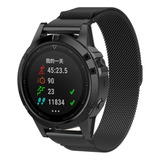 For Garmin Fenix 5s Metal Watchband