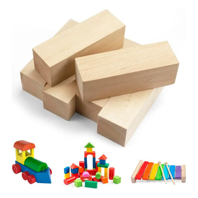 Bloques Grandes Para Tallar Madera De Tilo, 6 Unidades