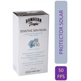 Protector Solar Sensitive Skin Facial Hawaiian Tropic 60 Ml