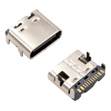 10pzs Conector Micro Usb Tipo C Hembra 16 Pines 7.2x9x3.1 Mm