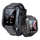 Relógio Smartwatch Militar Impermeável Esporte Anti Impacto
