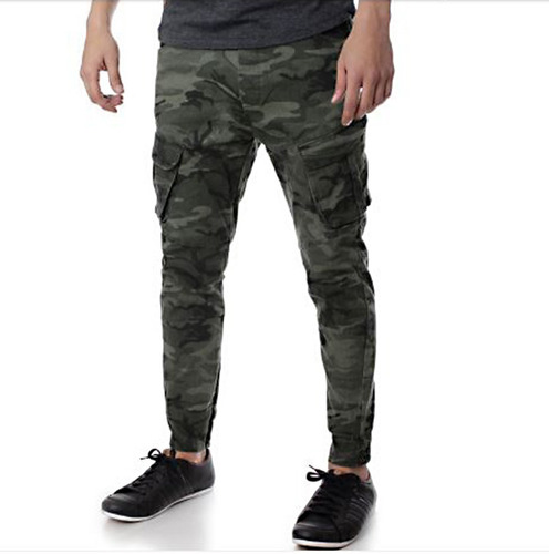 Pantalon Camuflado Pantalon Cargo Jogger De Gabardina Chupin