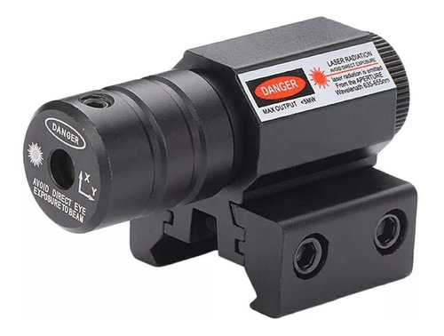 Mira Laser P/ Airsoft 11 Ou 20mm Com Bateria Pronta Entrega