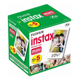 5 Rollos (50 Fotos) Pelicula Fujifilm Instax Mini + Envio