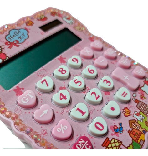 Calculadora Hello Kitty Electrónica De Escritorio