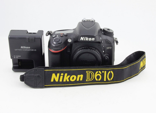  Nikon D610 Dslr Color  Negro 