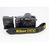  Nikon D610 Dslr Color  Negro 