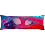 Cojin Almohada Larga Diseño Spider Gwen Mascara 35x100cm