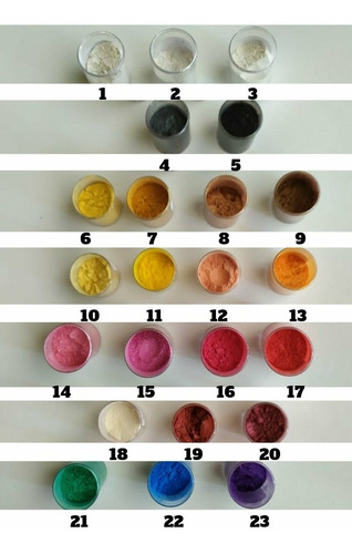 Mica Pigmento Natural 5 Gr Grado Cosmetico Maquillaje Solido