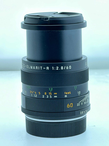 Lente Leica Macro Elmarit-r 60mm F/2.8 Inmaculado. 900billet