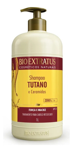 Shampoo Tutano E Cerâmicas 1lt Bioextratus