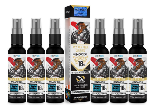 Minoxidil Nextgen 18% Pack X 6 - mL a $1247