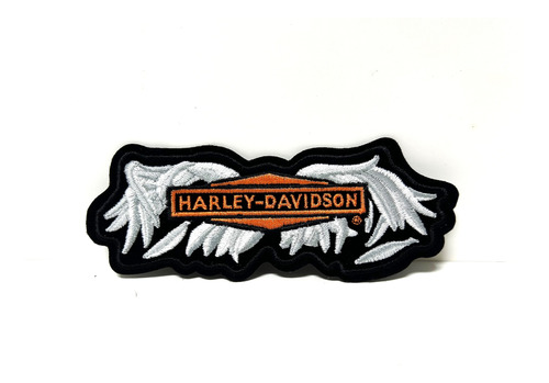 Patch Harley Davidson Logo Wing Small Original Made In Usa