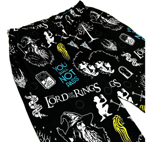 Pantalón Pijama Lord Of The Rings Pants Exclusivo 2