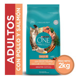 Alimento Purina® One® Gato Adulto Pollo Y Salmón 2kg Np