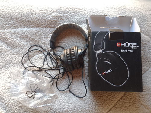 Auriculares Dj Pro Hügel Dch 7166 Monitoreo Cerrados 