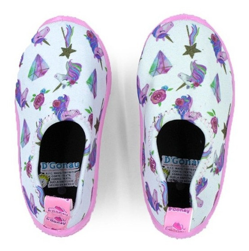 Aquashoes Zapatos Acuáticos Niña Bebé Calzado Agua Licra 