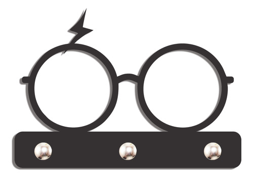 Porta Chave Parede Decorativo Chaves Gancho Harry Potter Ocu