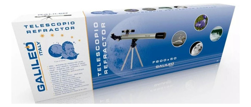 Telescopio Refractor Galileo F600x40 Italy