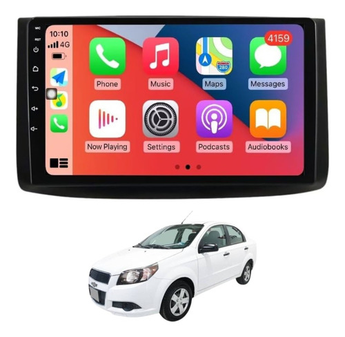 Estereo Android Chevrolet Aveo 2008 Android Auto Carplay