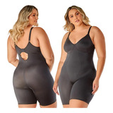 Body Modelador Bermuda Cinta Modeladora Macaquinho Plus Size