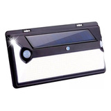 10 Reflector Solar Led 10w Sensor Mov Fría Exte Candela 7389