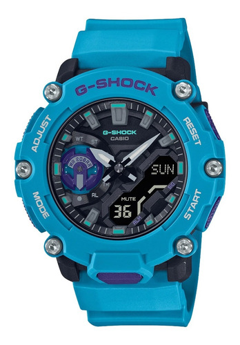 Reloj Casio Gshock Ga-2200-2a Antigolpes Sumergible Luz 