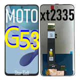 Tela Frontal Original Moto G53 (xt2335)+película3d+cola+capa