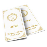 40 Menu Cardapio De Mesa Para Casamento