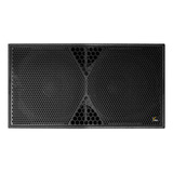 Melo Match 218 Subwoofer Doble Activo De 2x18'' 1500w 132db Color Negro