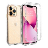 Funda Para iPhone 13 Pro Max, Con Brillos Cristal