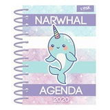 Upak Agenda Basica Sirenas Narwhals Año 2020 Portada Multi Narval