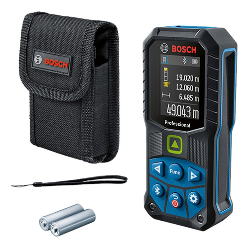 Medidor Láser Bosch Glm 50-27 Cg Luz Verde Con Bluetooth 