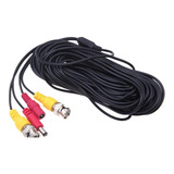 Cable Siames Coaxial 18.50m Para Camara Cctv Full Hd Max 5mp