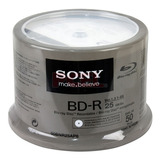 Sony Bd-r Blu Ray 25gb Pk 50unid Imprimible 50bnr25 Ecoffice