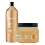 Kit All Soft Shampoo 1000ml E Máscara 500g Redken 