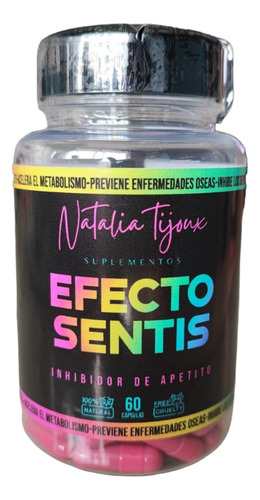 Inhibidor De Aptito Efecto Sentis Con Ingredientes Naturales